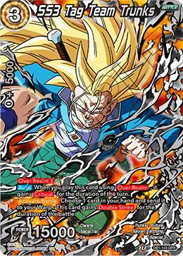 SS3 Tag Team Trunks DB1-103 DPR Alt Art Non Foil