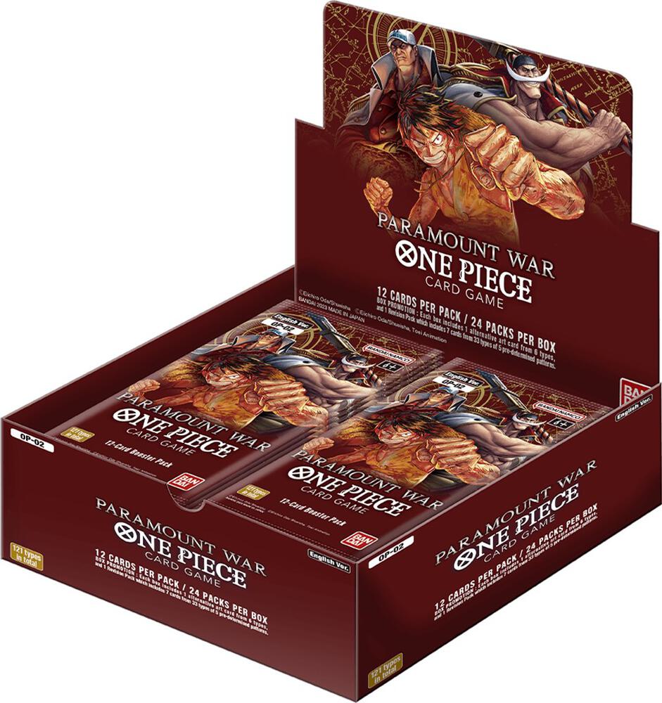 One Piece - Paramount War (OP-02) Booster Box (English Version)