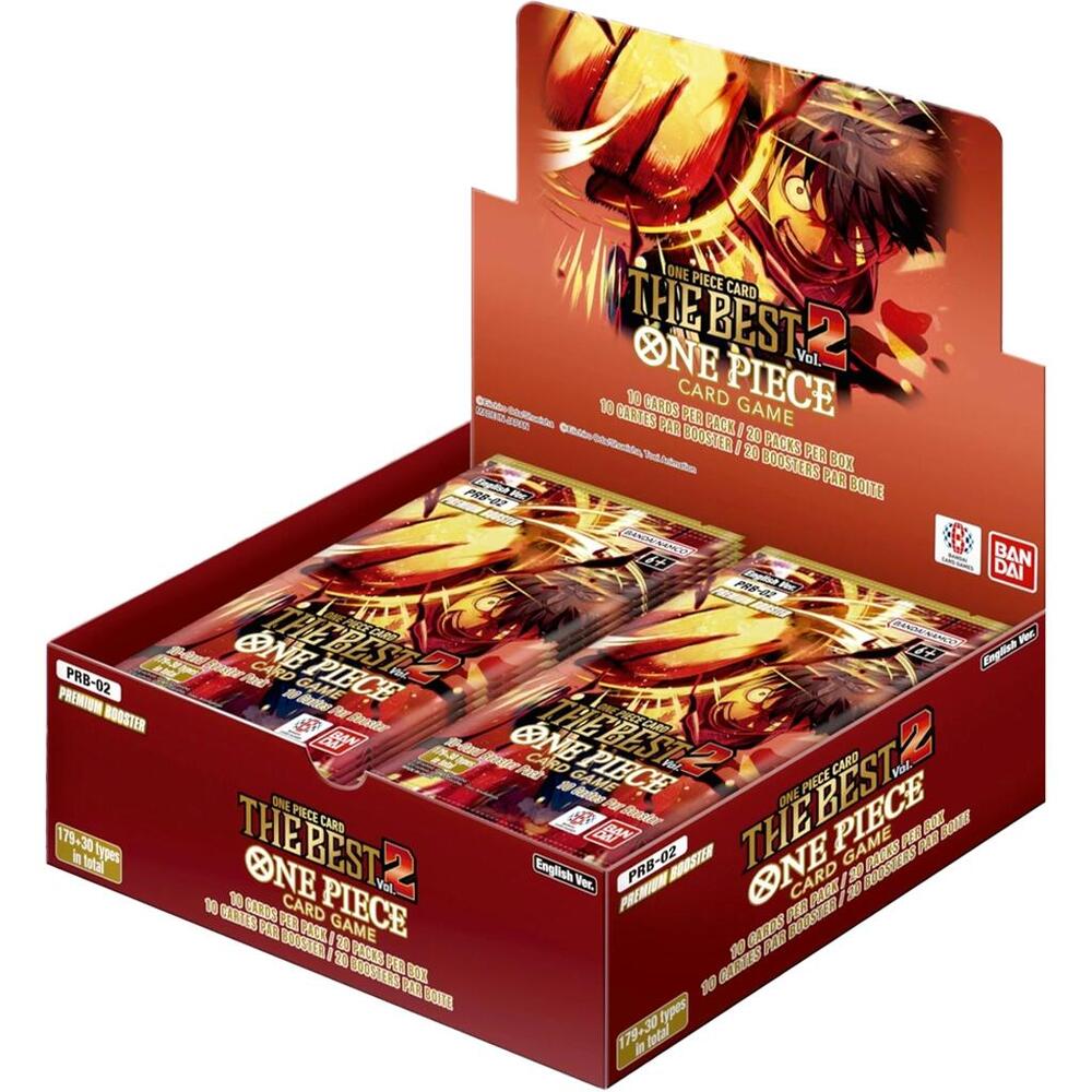 One Piece - Premium Booster -The Best- Vol. 2 (PRB-02) Booster Box (English Version)
