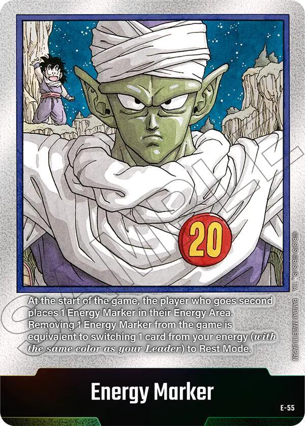 Energy Marker (E-55) - Fusion World Energy Markers (DBSFW_EM)