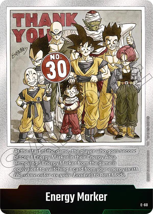 Energy Marker (E-60) - Fusion World Energy Markers (DBSFW_EM)