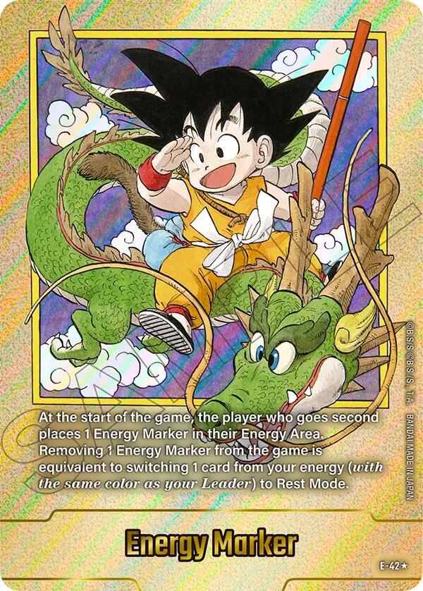 Energy Marker (E-42) (Gold) - Fusion World Energy Markers (DBSFW_EM)