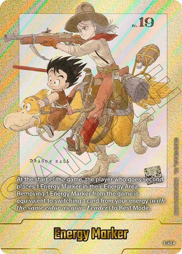 Energy Marker (E-43) (Gold) - Fusion World Energy Markers (DBSFW_EM)