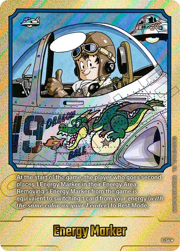 Energy Marker (E-54) (Gold) - Fusion World Energy Markers (DBSFW_EM)