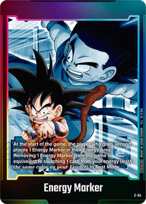 Energy Marker (E-34) - Fusion World Energy Markers (DBSFW_EM)