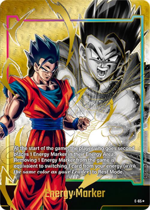 Energy Marker (E-65) (Gold) - Fusion World Energy Markers (DBSFW_EM)