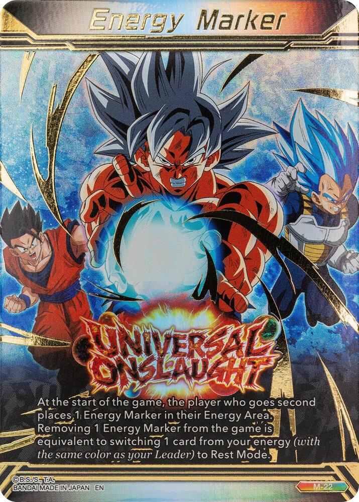 Energy Marker - Universal Onslaught (M-22) - Prismatic Clash (BT28)