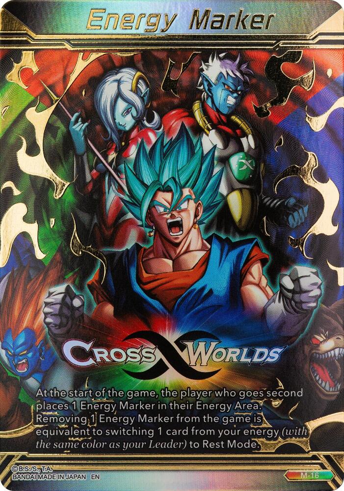 Energy Marker - Cross Worlds (M-16) - Prismatic Clash (BT28)