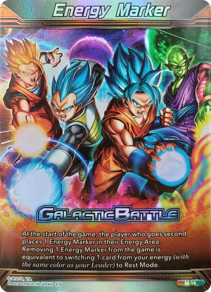 Energy Marker - Galactic Battle (M-14) (Silver) - Prismatic Clash (BT28)