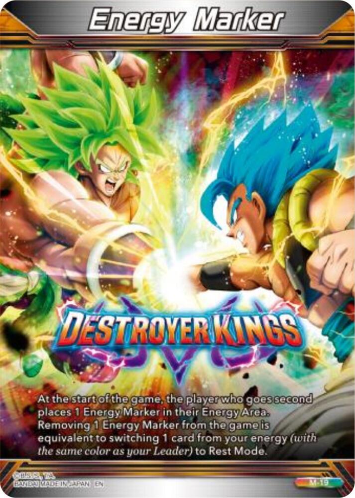 Energy Marker - Destroyer Kings (M-19) (Silver) - Prismatic Clash (BT28)