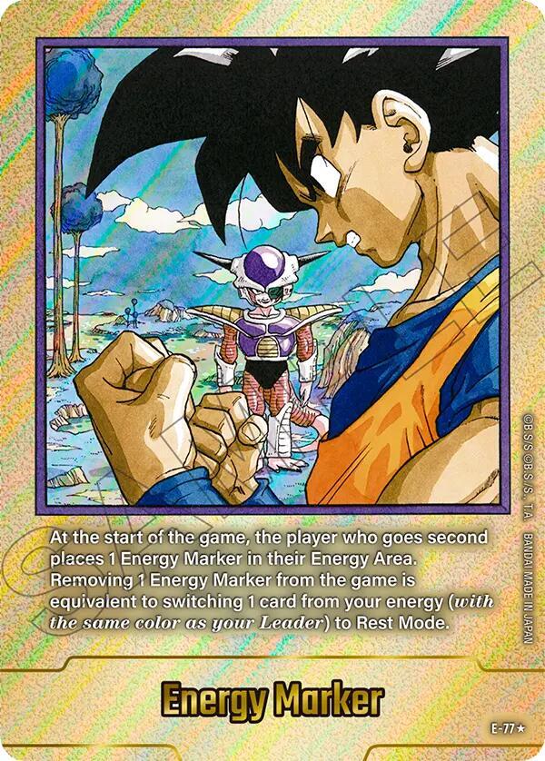 Energy Marker (E-77) (Gold) - Fusion World Energy Markers (DBSFW_EM)
