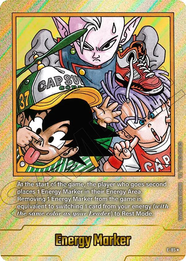 Energy Marker (E-85) (Gold) - Fusion World Energy Markers (DBSFW_EM)