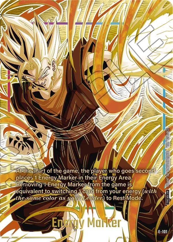 Energy Marker (E-101) - Fusion World Energy Markers (DBSFW_EM)