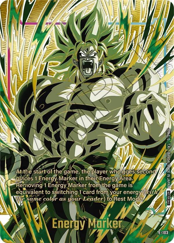 Energy Marker (E-103) - Fusion World Energy Markers (DBSFW_EM)