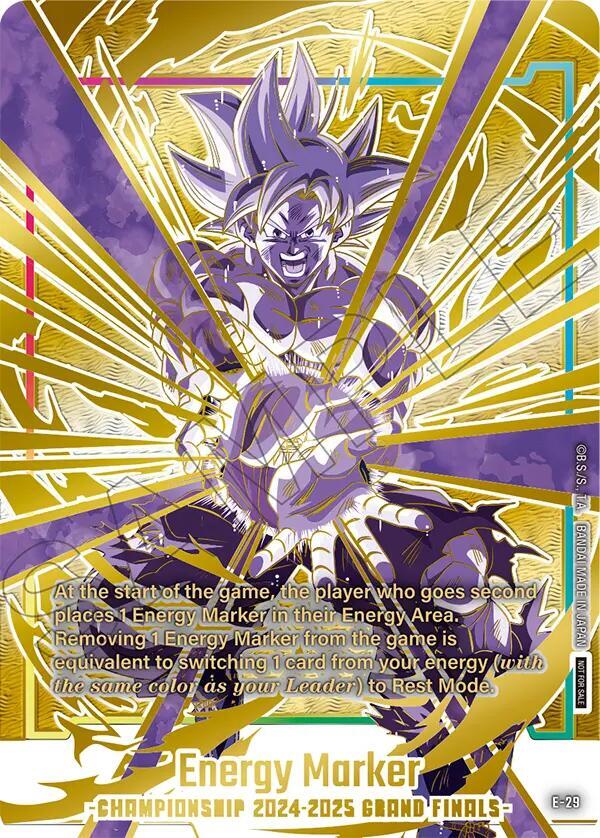 Energy Marker (E-29) - Fusion World Energy Markers (DBSFW_EM)