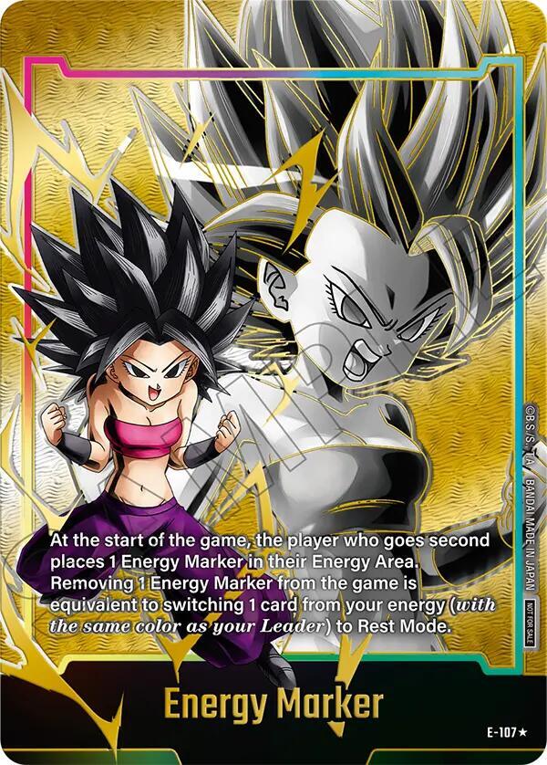 Energy Marker (E-107) (Gold) - Fusion World Energy Markers (DBSFW_EM)