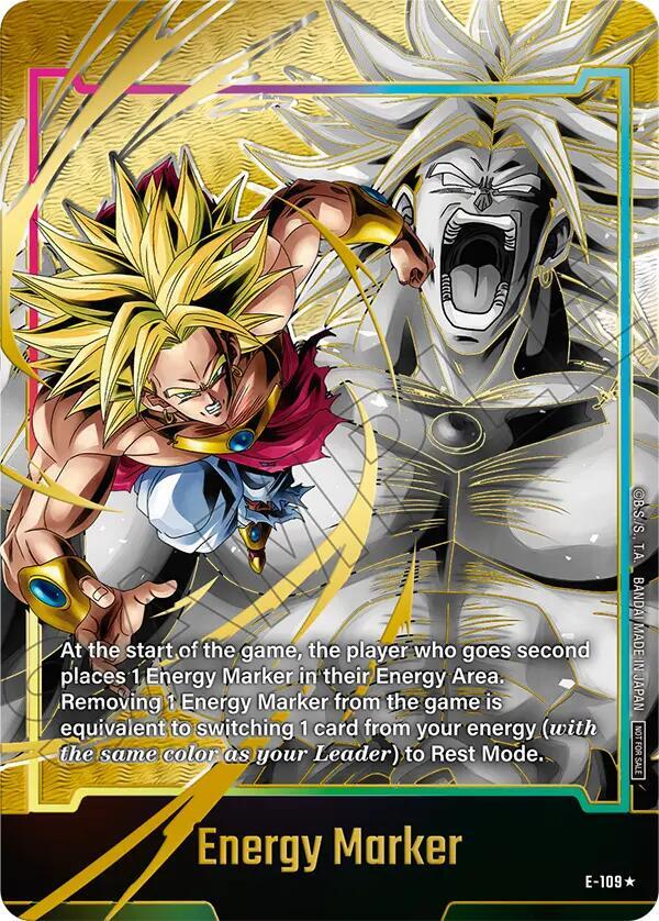 Energy Marker (E-109) (Gold) - Fusion World Energy Markers (DBSFW_EM)