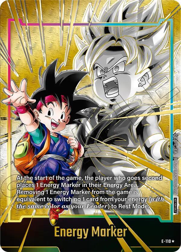 Energy Marker (E-110) (Gold) - Fusion World Energy Markers (DBSFW_EM)