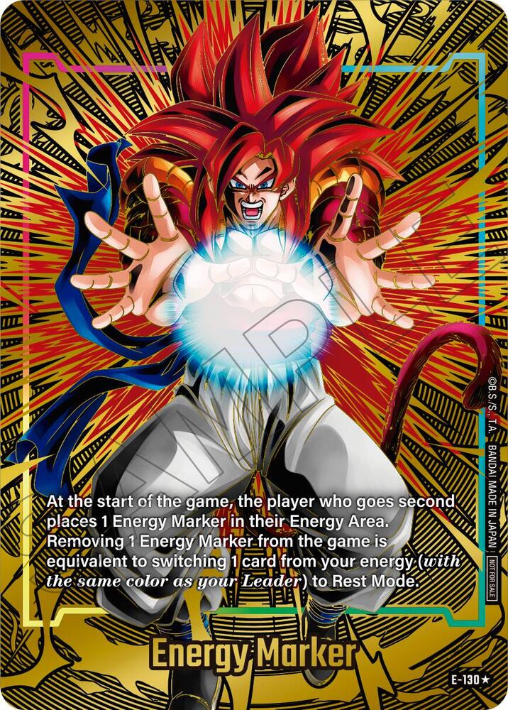 Energy Marker (E-130) (Gold) - Fusion World Energy Markers (DBSFW_EM)