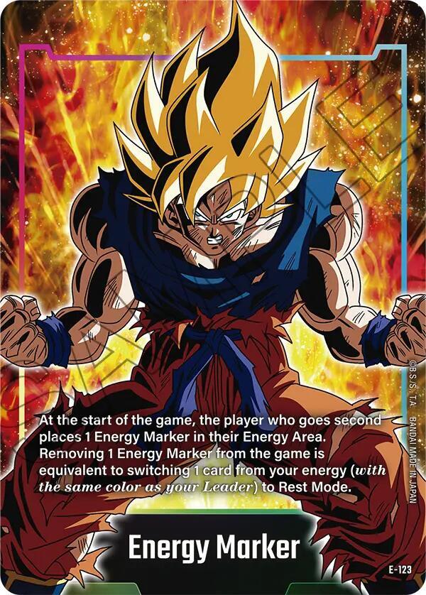 Energy Marker (E-123) - Fusion World Energy Markers (DBSFW_EM)