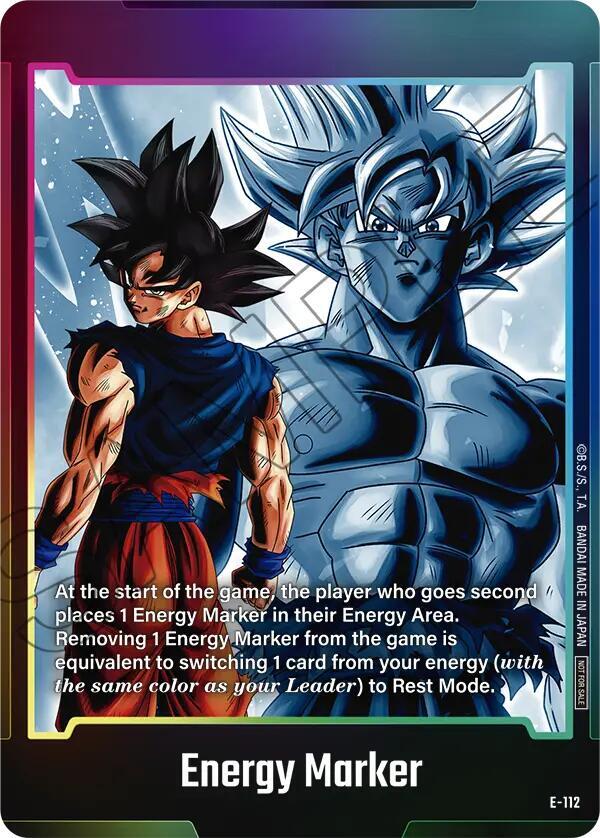 Energy Marker (E-112) - Fusion World Energy Markers (DBSFW_EM)