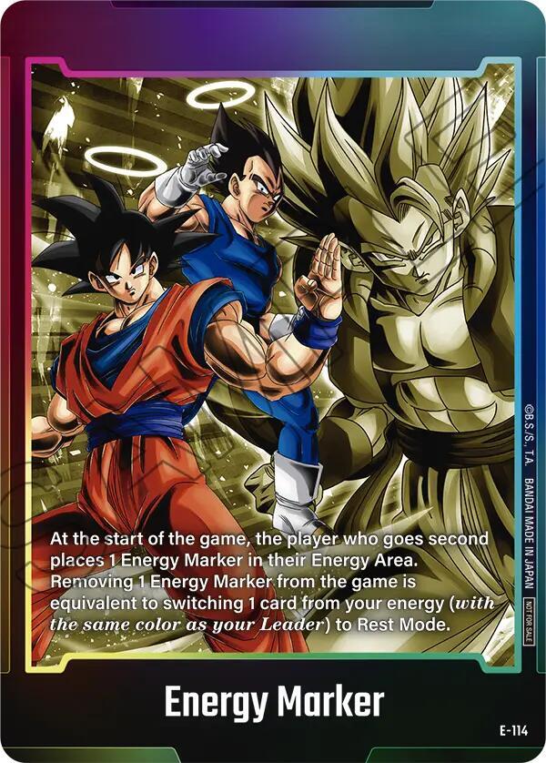 Energy Marker (E-114) - Fusion World Energy Markers (DBSFW_EM)