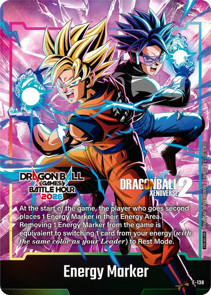 Energy Marker (E-138) - Fusion World Energy Markers (DBSFW_EM)