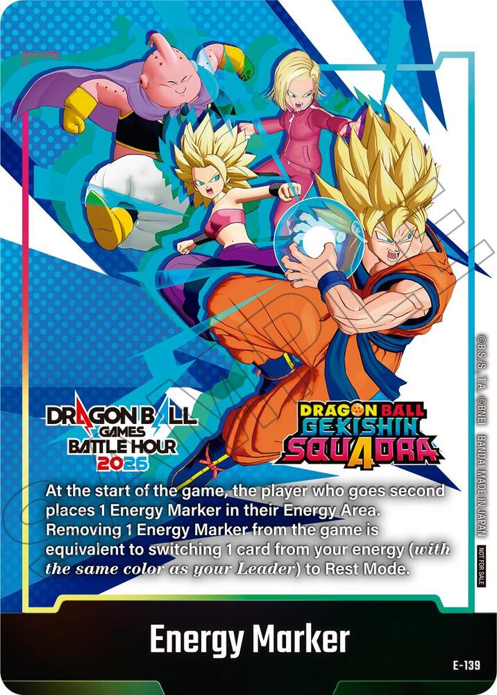 Energy Marker (E-139) - Fusion World Energy Markers (DBSFW_EM)