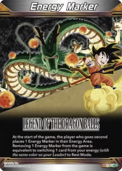 Energy Marker - Legend of the Dragon Balls (M-49) - Three Glorious Fighters (BT30)