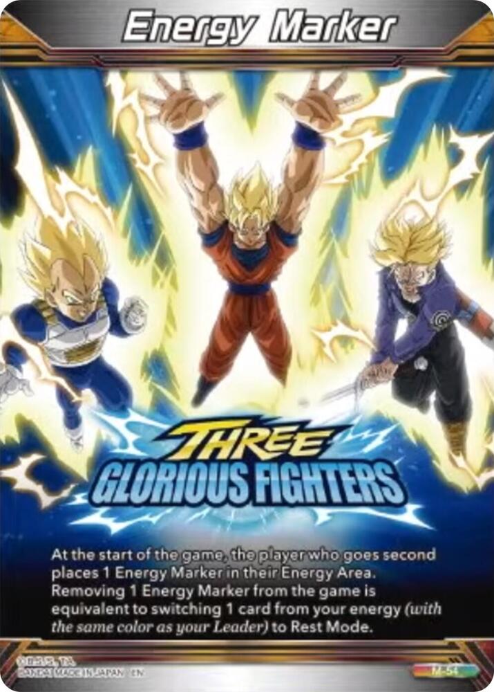 Energy Marker - Three Glorious Fighters (M-54) - Three Glorious Fighters (BT30)
