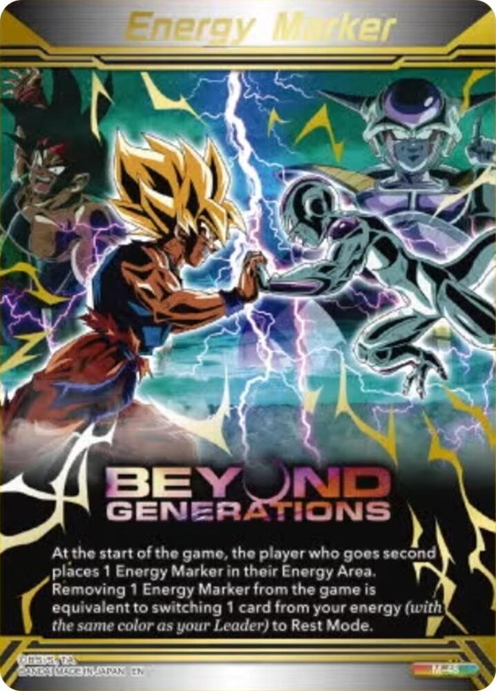 Energy Marker - Beyond Generations (M-48) (Gold-Stamped) - Three Glorious Fighters (BT30)