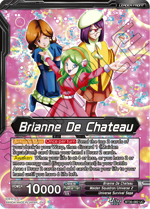 Brianna De Chateau // The 2nd Universe's Witchy Warriors BT30-082 SLR