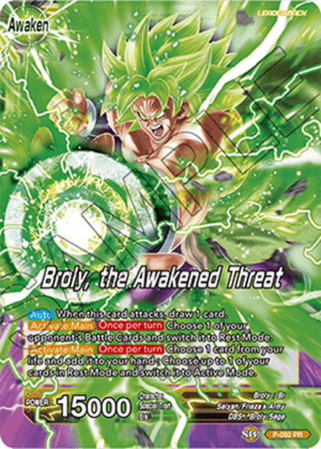 Broly | Broly, the Awakened Threat P-092 PR (foil)