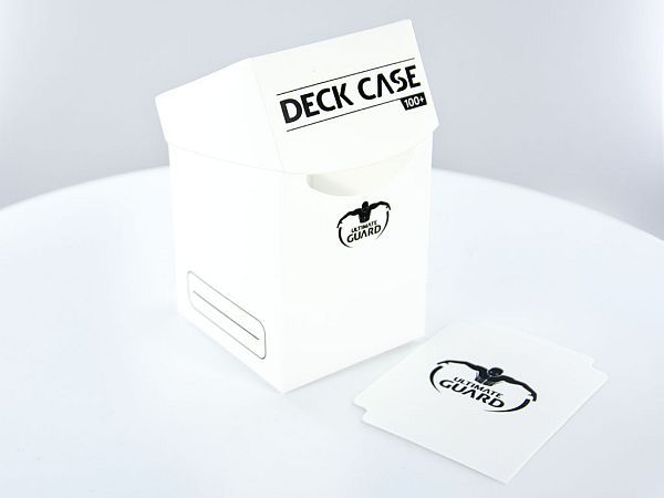 Ultimate Guard Deck Case 100+ Standard Size Deck Box - White