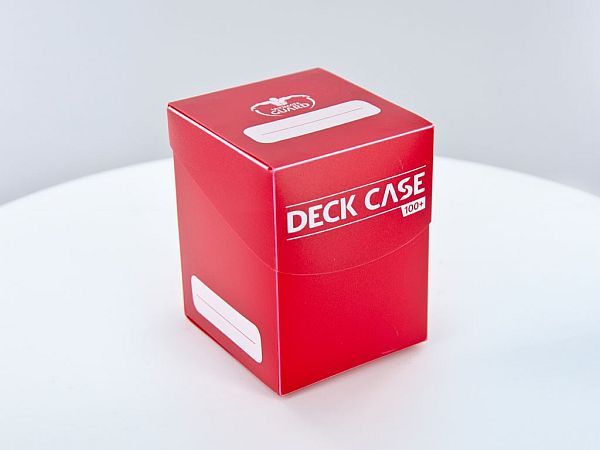 Ultimate Guard Deck Case 100+ Standard Size Deck Box - Red