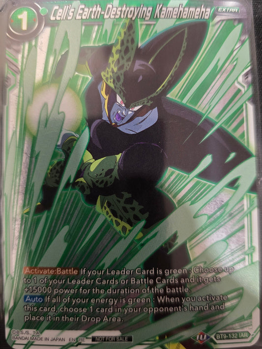 Cell's Earth-Destroying Kamehameha BT9-132 IAR Alt Art