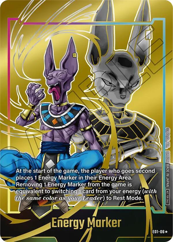 Energy Marker (E01-06) (Gold) - Fusion World Energy Markers (DBSFW_EM)