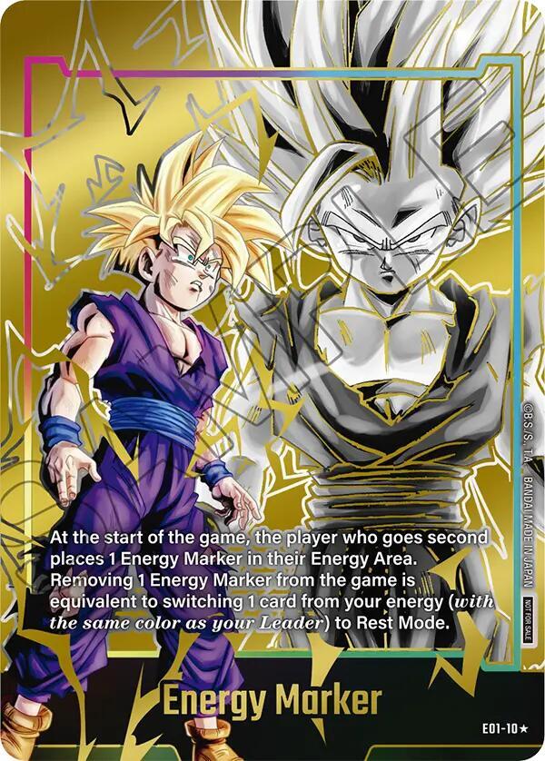 Energy Marker (E01-10) (Gold) - Fusion World Energy Markers (DBSFW_EM)