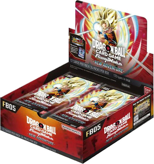 DBS Fusion World FB-05 "New Adventure" Booster Box