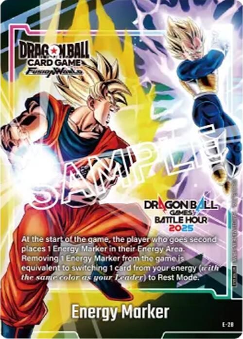 Energy Marker (E-28) (Dragon Ball Games Battle Hour 2025 Promo Card Set) - Fusion World Energy Markers (DBSFW_EM)