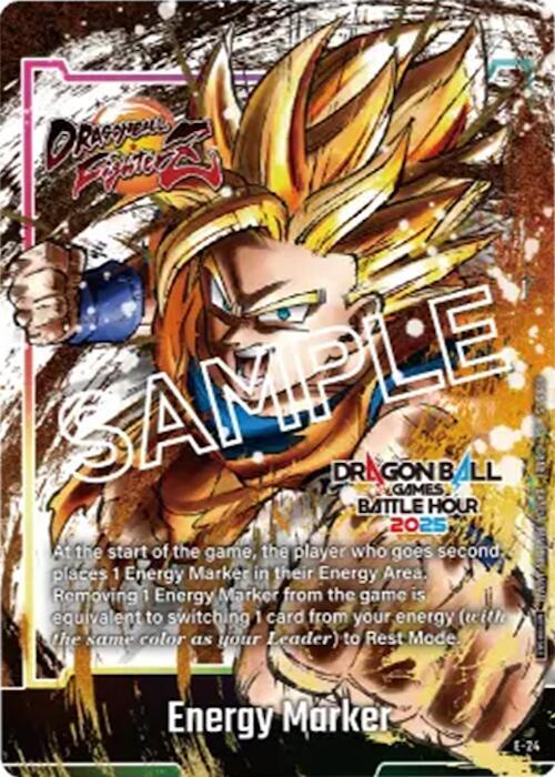 Energy Marker (E-24) (Dragon Ball Games Battle Hour 2025 Promo Card Set) - Fusion World Energy Markers (DBSFW_EM)
