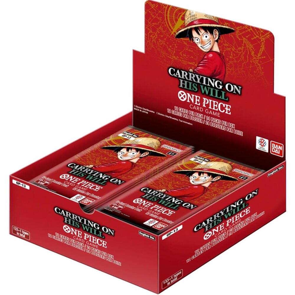 One Piece - Carrying on His Will (OP-13) Booster Box (English Version)