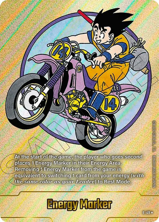 Energy Marker (E-49) (Gold) - Fusion World Energy Markers (DBSFW_EM)