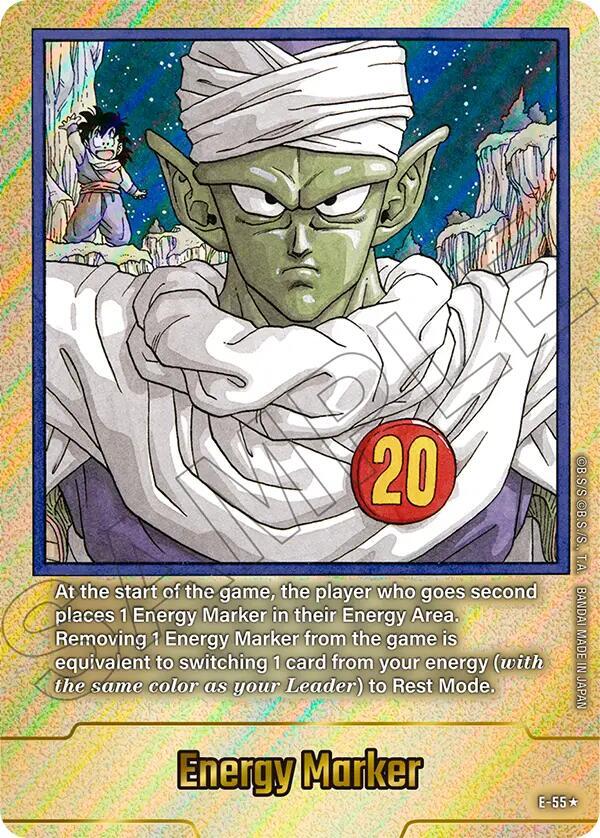 Energy Marker (E-55) (Gold) - Fusion World Energy Markers (DBSFW_EM)