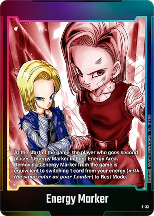 Energy Marker (E-33) - Fusion World Energy Markers (DBSFW_EM)