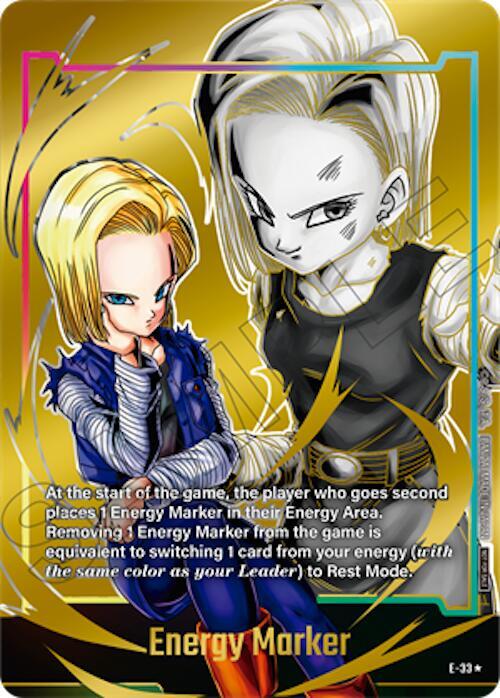 Energy Marker (E-33) (Gold) - Fusion World Energy Markers (DBSFW_EM)