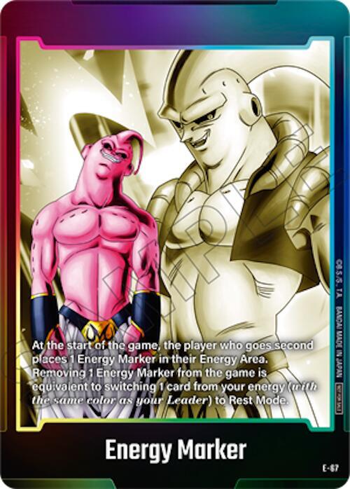 Energy Marker (E-67) - Fusion World Energy Markers (DBSFW_EM)