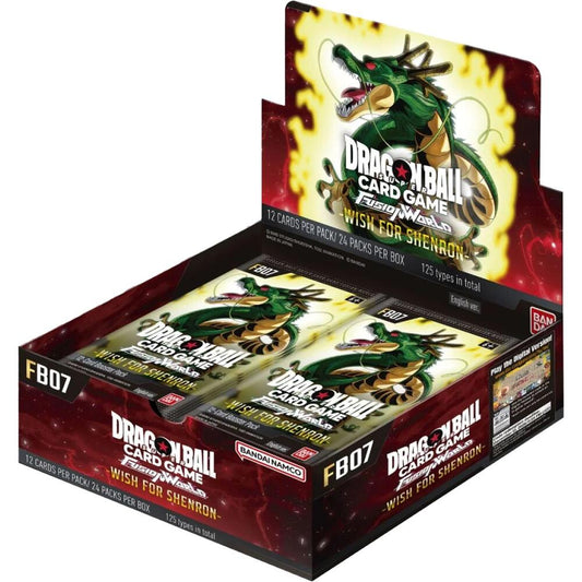 DBS Fusion World FB-07 "Wish For Shenron" Booster Box