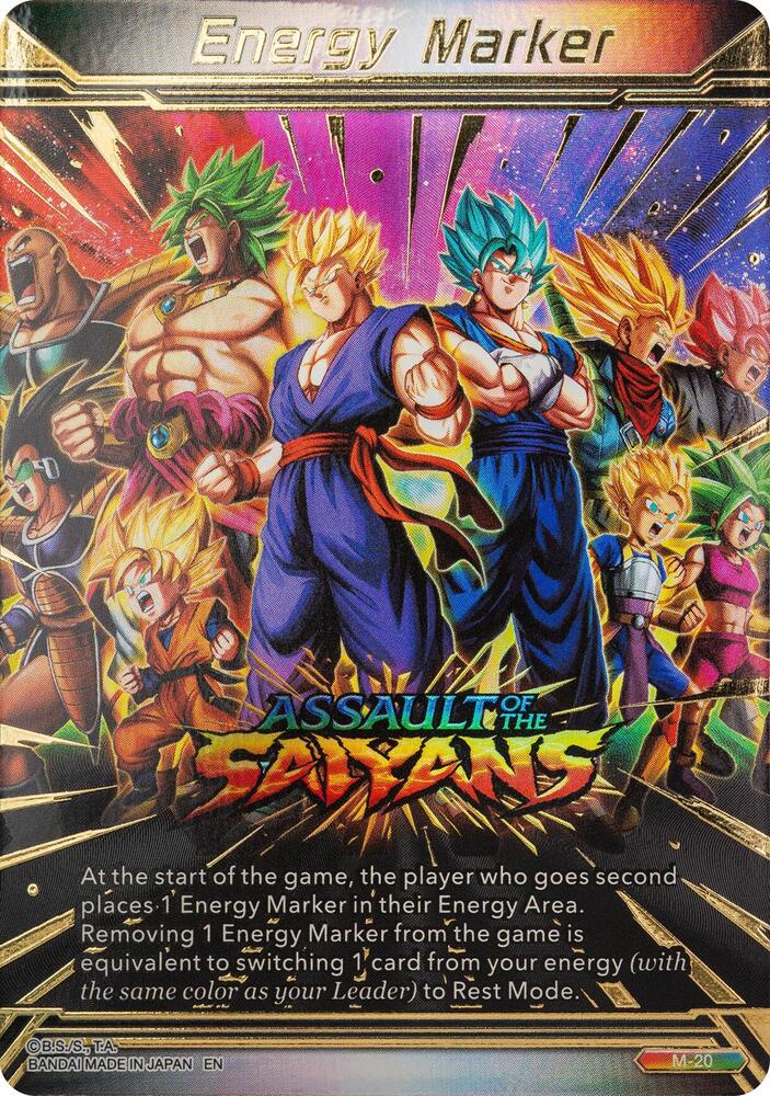 Energy Marker - Assault of the Saiyans (M-20) - Prismatic Clash (BT28)