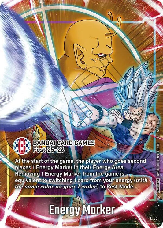 Energy Marker (E-93) - Fusion World Energy Markers (DBSFW_EM)